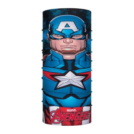 Buff, Chustka, Original Junior, Superheroes - Captain America, niebieski, rozmiar XL Buff