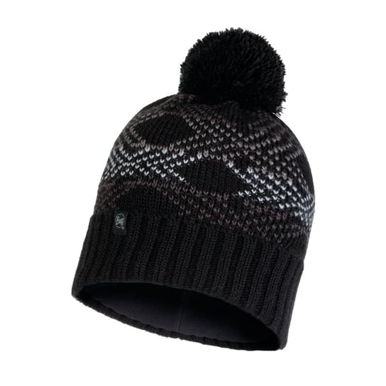 Buff, Czapka zimowa, Knitted & Polar Hat - Garid, czarny, rozmiar uniwersalny Buff