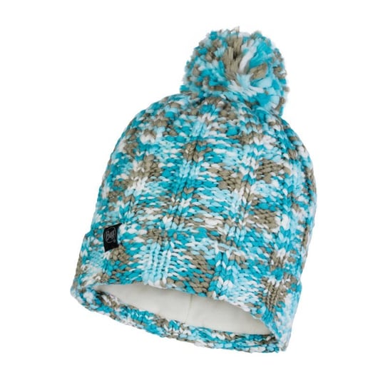 Buff, Czapka zimowa, Knitted & Polar Hat - Livy, niebieski, rozmiar uniwersalny Buff