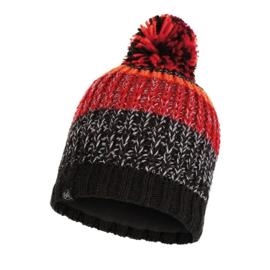 Buff, Czapka zimowa, Knitted & Polar Hat - Stig, czarny, rozmiar uniwersalny Buff