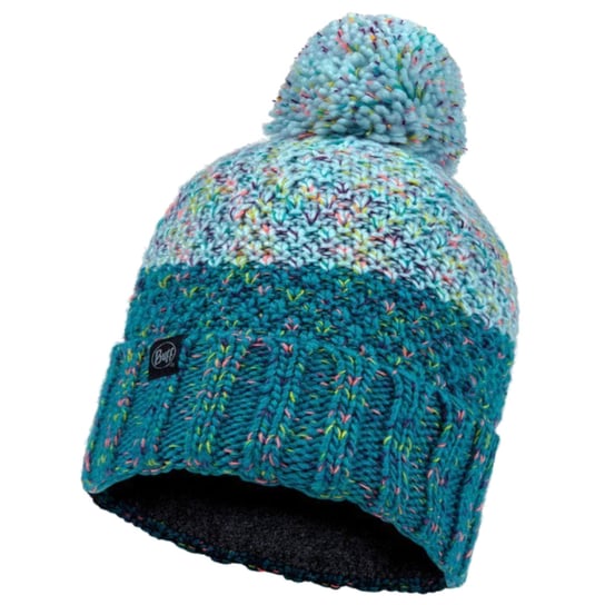 Buff Janna Knitted Fleece Hat Beanie 1178510171000, Kobieta, Czapka, Niebieska Buff