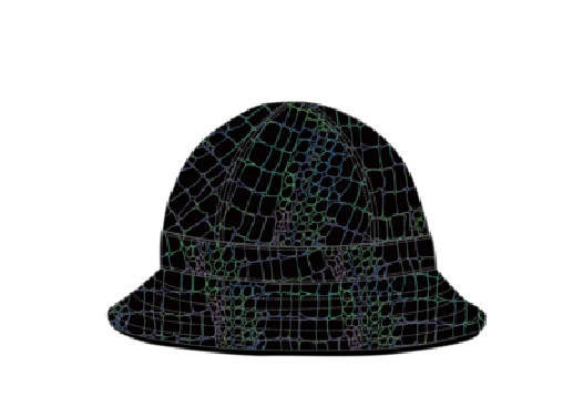 Buff, Kapelusz dziecięcy FUN BUCKET HAT Kote Black, 131409.999.10.00 Buff