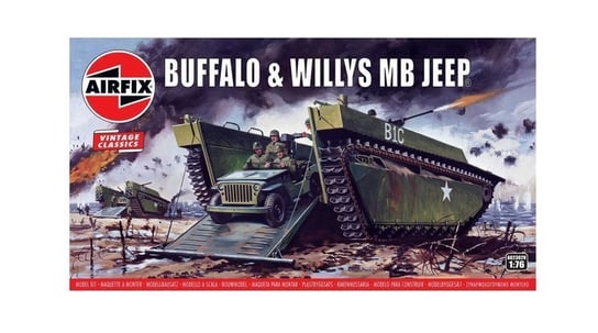 Buffalo Willys MB Jeep model do sklejania Airfix Airfix
