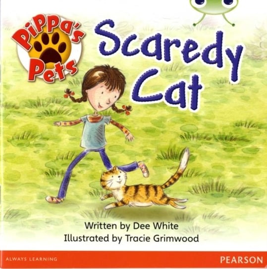 Bug Club Guided Fiction Year 1 Yellow B Pippas Pets: Scaredy Cats White Dee