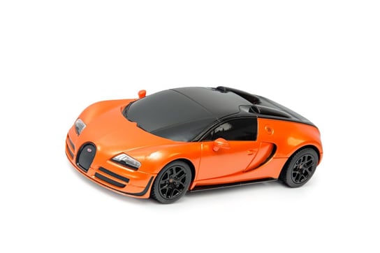 Bugatti Grand Sport R/C skala 1:24 Rastar 47000 samochód sterowany pomarańczowy Rastar