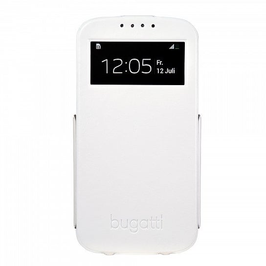 Bugatti UltraThin Flip i9505 S4 white 08297 Bugatti