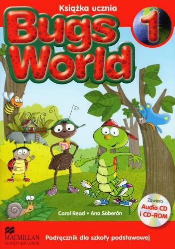 Bugs world 1. Podręcznik. Szkoła podstawowa + CD Read Carol, Soberon Ana