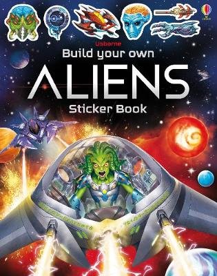 Build Your Own Aliens Sticker Book Tudhope Simon