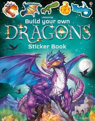 Build Your Own Dragons Sticker Book Tudhope Simon