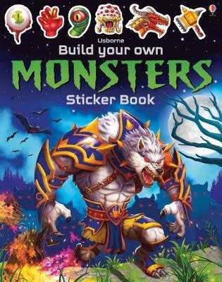 Build Your Own Monsters Sticker Book Tudhope Simon
