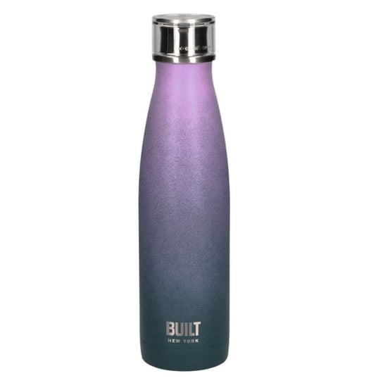 Built, Stalowa butelka termiczna, Perfect Seal Vacuum Insulated Bottle, fioletowy, 500ml Built