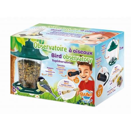 Buki, zabawka edukacyjna Karmnik- obserwatorium ptaków Buki France