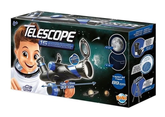 Buki, zabawka edukacyjna Teleskop, TS006B Buki France