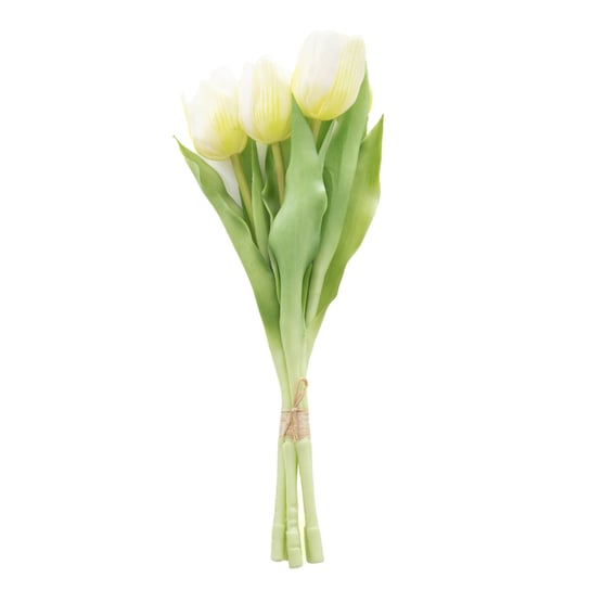 Bukiet kwiatów LITEN tulipany białe 31 cm HOMLA Homla