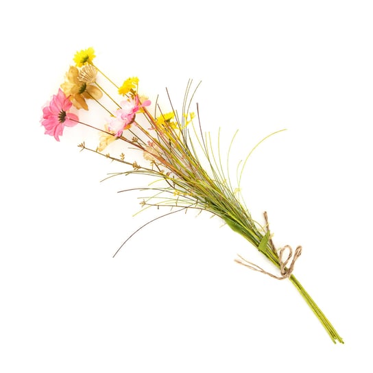 Bukiet kwiatów MEADOW sztuczny wielokolorowy 64 cm Homla