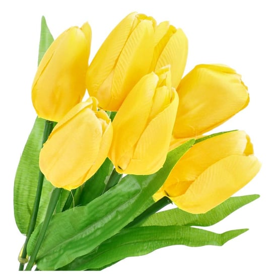 Bukiet Tulipanów Żółte Materiałowe KR331B Inna marka
