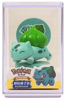 BULBASAUR Figurka Pokemon BOX Gumka Pieczątka Pokemony Wysoka Jakość Inna marka