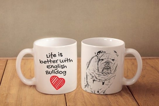 Buldog angielski Kubek ceramiczny z nadrukiem Art-Dog
