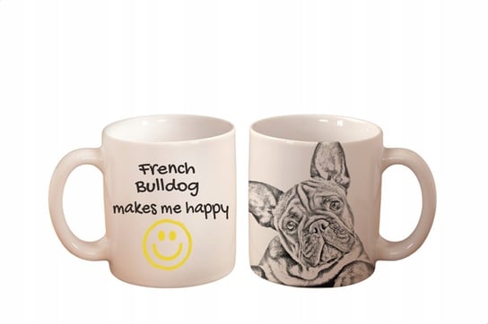 Buldog francuski Kubek ceramiczny z nadrukiem Art-Dog