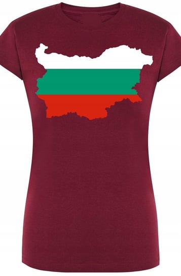 Bułgaria Damski T-shirt Modny Nadruk Rozm.S Inna marka