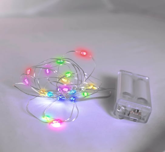 Bulinex, Nitki na baterie, 20 diod LED,  1,9 m, barwa różnokolorowa Bulinex