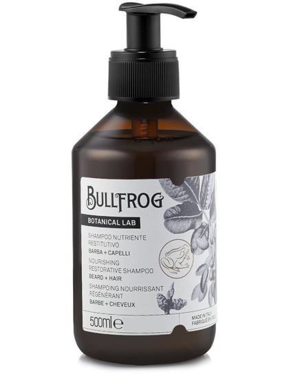 Bullfrog, Odżywiający Szampon Do Włosów I Brody, 500 Ml Bullfrog
