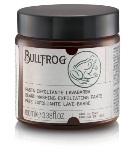 Bullfrog, Pasta złuszczająca do mycia brody i twarzy, 100 ml Bullfrog