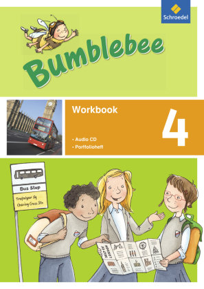 Bumblebee 4. Workbook 4 plus Portfolioheft und Pupil's Audio-CD Schroedel Verlag Gmbh