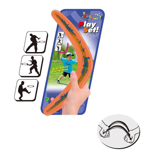 Bumerang Latający dysk zabawka dla dzieci KinderSafe