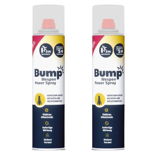 BUMP WESPEN Spray na osy szerszenie - Preparat do usuwania gniazda 300ml x2 Bump