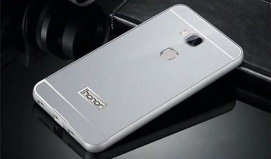 Bumper Alu Huawei Honor 5X Srebrny Bestphone