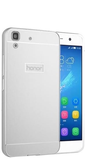 Bumper Alu Huawei Y6 Srebrny Bestphone