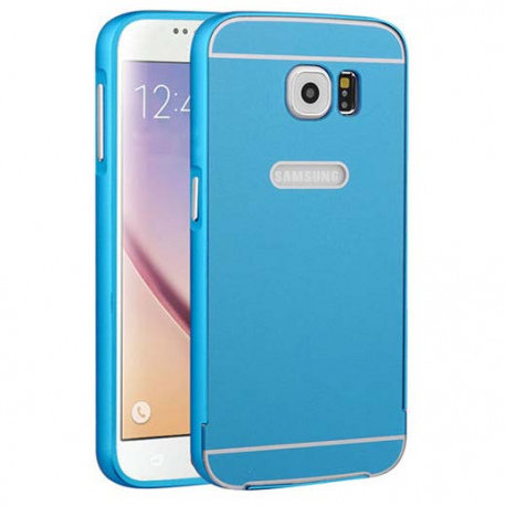 Bumper case na Galaxy S7 - niebieski EtuiStudio