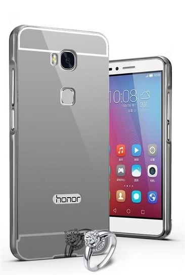 Bumper Mirror Huawei Honor 5X Czarny Bestphone