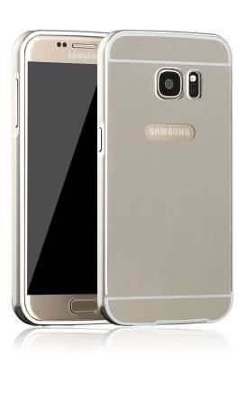Bumper Mirror Samsung Galaxy S7 Srebrny Bestphone