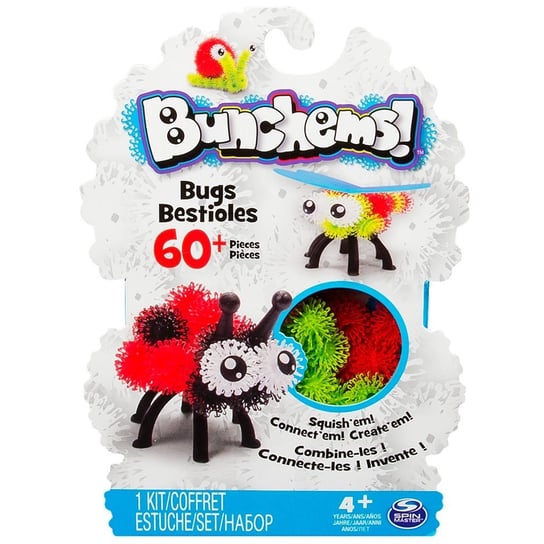 Bunchems, rzepy owady Snuggly Bugs Bunchems