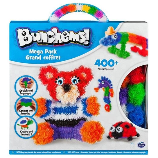 Bunchems, zabawka kreatywna Kolorowe rzepy, zestaw Bunchems