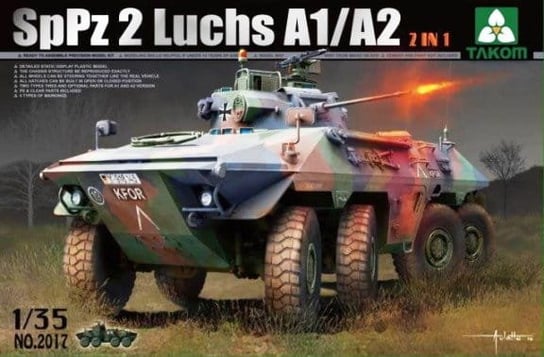 Bundeswehr Sppz 2 Luchs A1/A2 2In1 1:35 Takom 2017 Takom