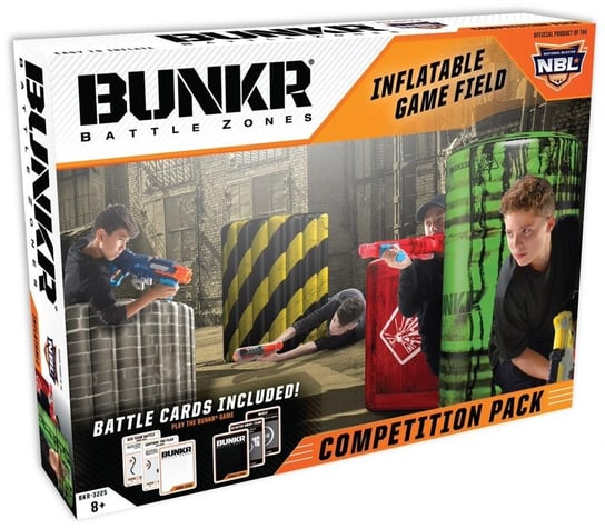 Bunkr Battlezones Competition Pack Zestaw  turniejowy do Nerf 3225 Inna marka