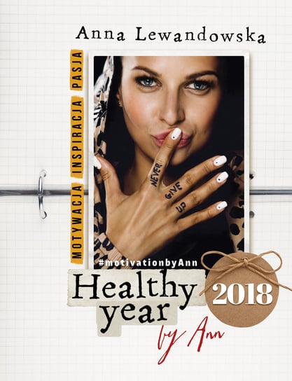 Burda, kalendarz książkowy 2018, Healthy year by Ann Burda Publishing