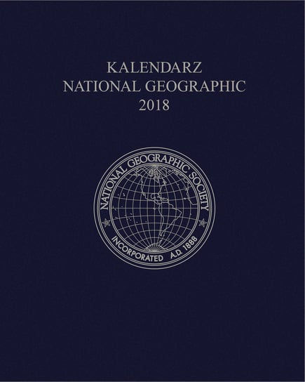 Burda, kalendarz książkowy 2018, National Geographic, granatowy Burda Publishing Polska