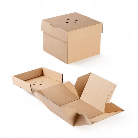Burger box rozkładany tacka 13 x 13 x 10 cm 100szt SlowPack
