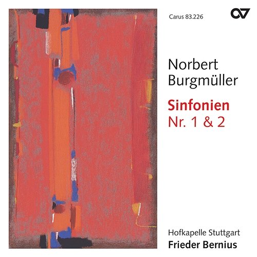 Burgmüller: Symphonies Nos. 1 & 2 Hofkapelle Stuttgart, Frieder Bernius
