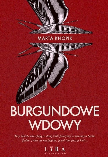 Burgundowe Wdowy Knopik Marta