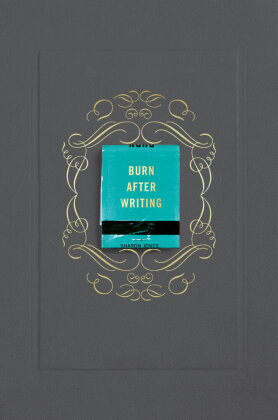 Burn After Writing (Gray) Penguin Books