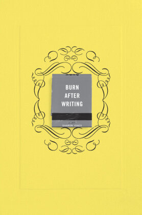 Burn After Writing (Yellow) Penguin Random House