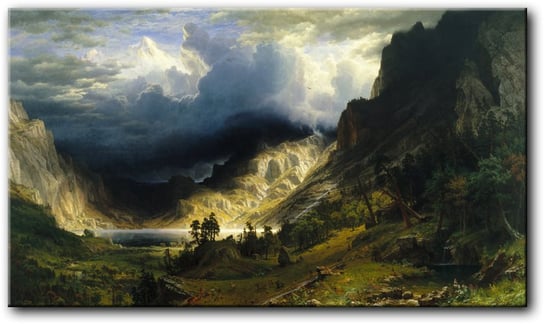 Burza w Górach Skalistych Albert Bierstadt  - PR01902 PRINTORAMA