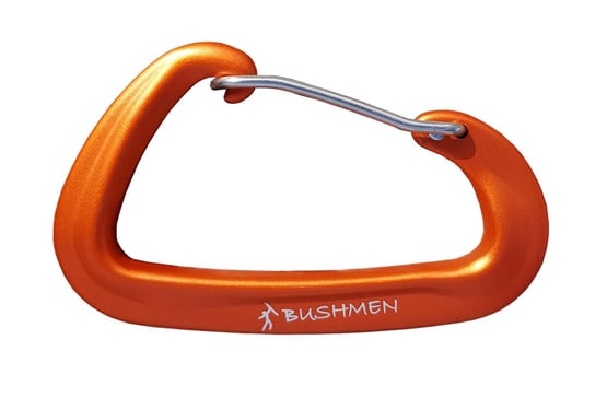 Bushmen Karabińczyk Ultralight - Pomarańczowy BUSHMEN® Travel Gear