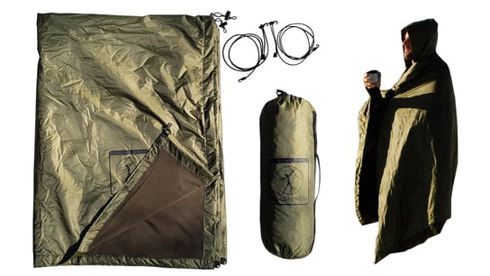 BUSHMEN Podpinka THERMO - Blanket, Poncho, Śpiwór olive BUSHMEN® Travel Gear