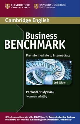 Business Benchmark 2nd Edition / Personal Study Book BEC & BULATS Pre-intermediate/Intermediate B1 Klett Sprachen Gmbh